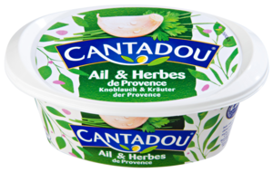 Cantadou Formaggio fresco Aglio & erbe di Provenza 2x140g