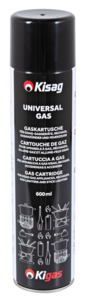 Kisag Kigas – Lot De 10 Recharges Gaz Butane/Propane 400 Ml – Adaptateur Universel Pour Brûleurs & Chalumeaux