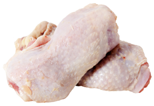 Pouletschenkel-Steaks frisch, aus Ungarn, ohne Bein, mit Haut, ca. 1.5 kg