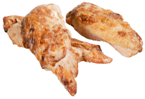 Pouletfilets gebraten, aus Frankreich, mit Schale, 10 Stück