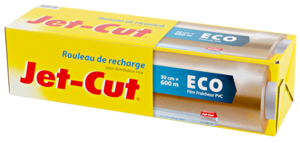 Système Recharge Films Alimentaires Jet-Cut 30cm - Inox Avec 500m Film + 70m Alustar | Distributeur Lave-vaisselle, Coupe Safe