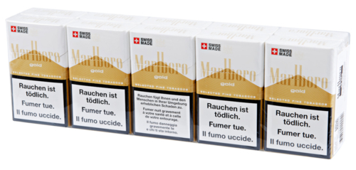 200 Marlboro Gold Asda Marlboro Gold Cigarettes 10 Packets / 20 Units  Tobacco