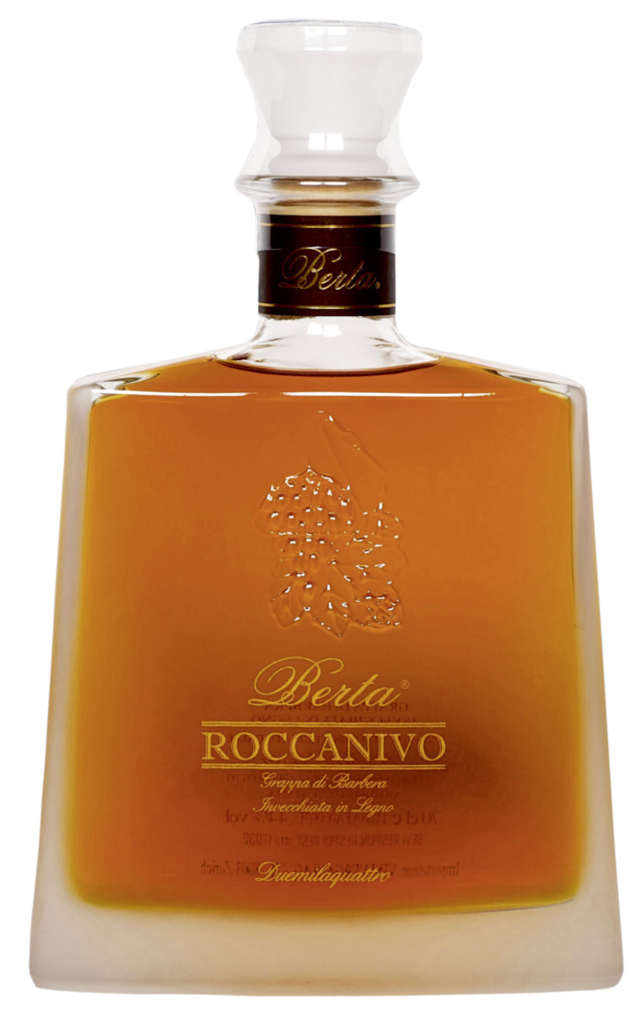 Grappa Roccanivo Berta, 43% vol., 70 cl