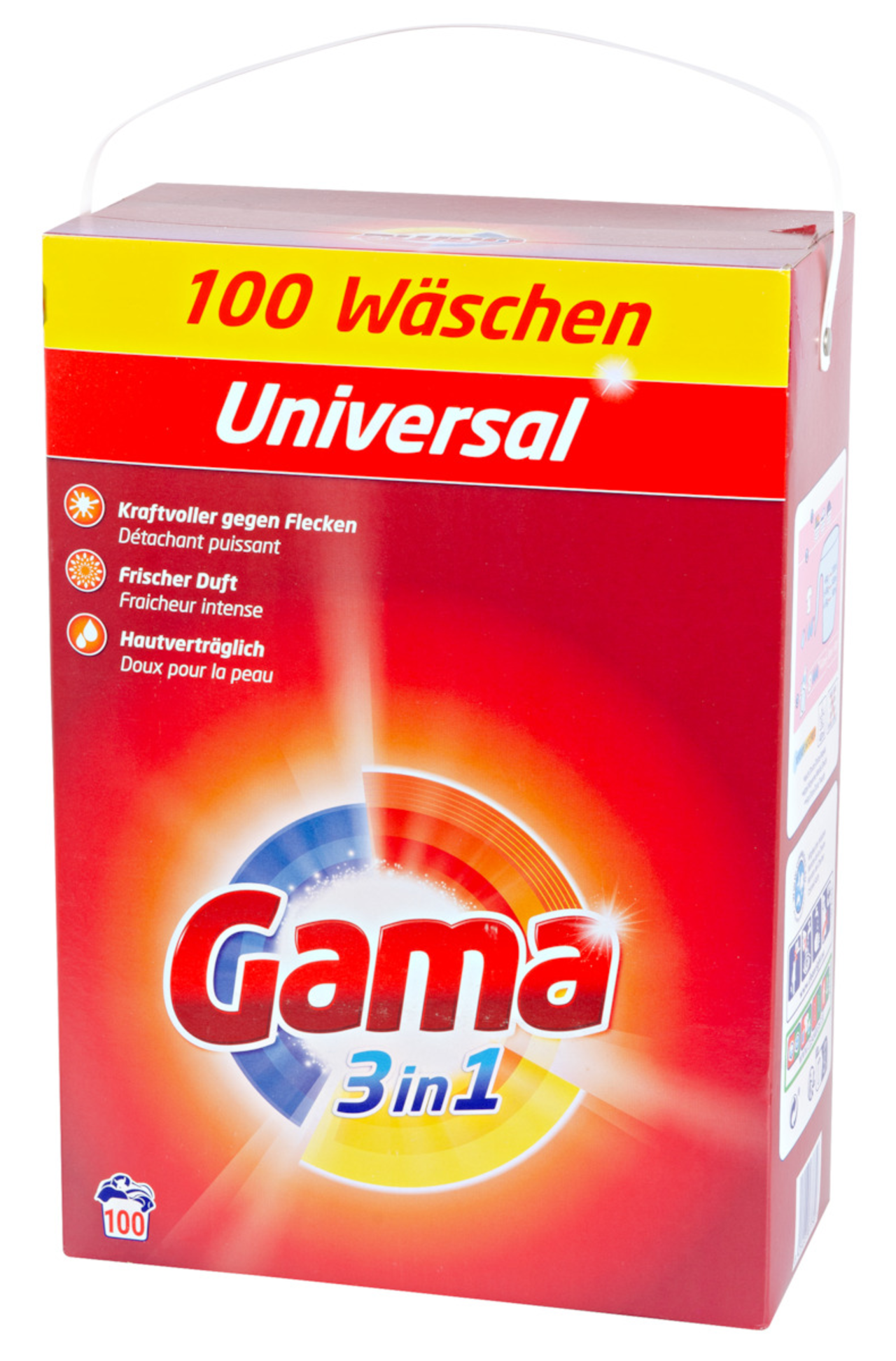 Poudre à lessive classic, Gama, 100 lessives