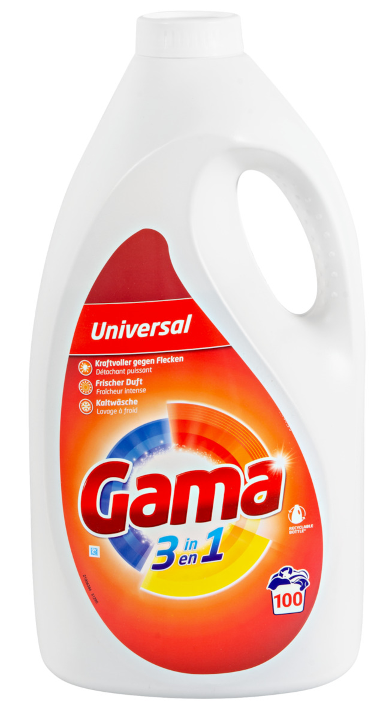 Lessive liquide classic, Gama, 100 lessives