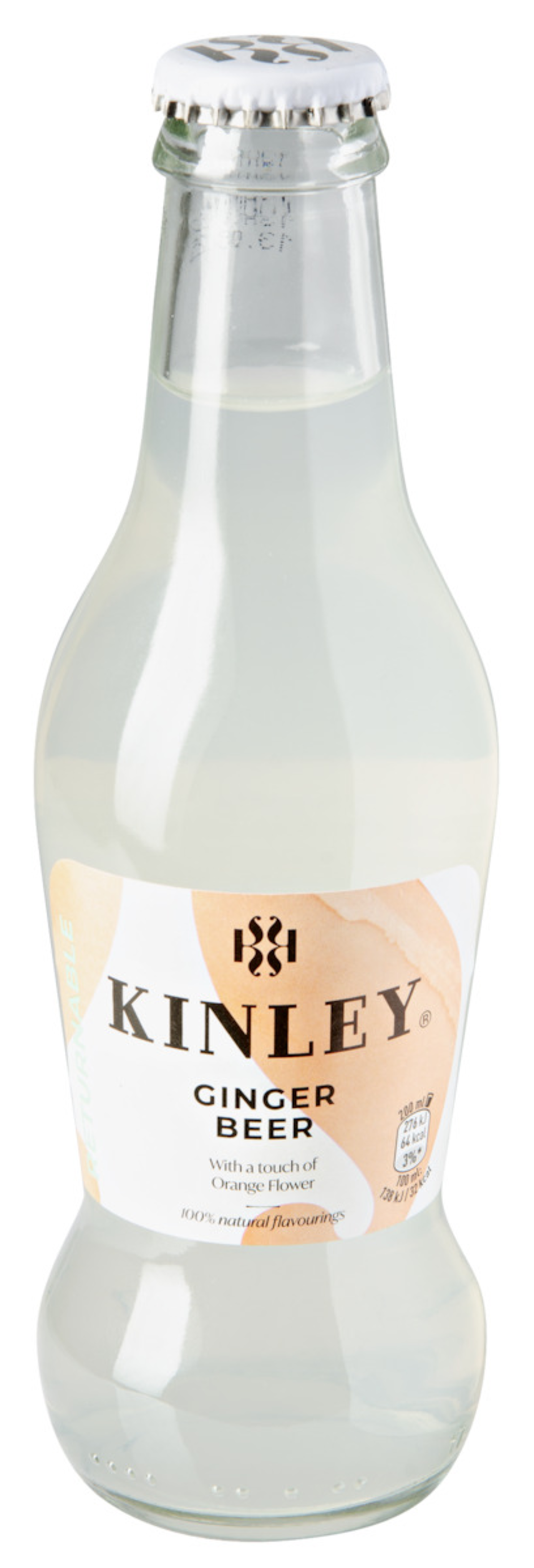 Kinley Ginger Beer VC 20 cl, 24 bouteilles