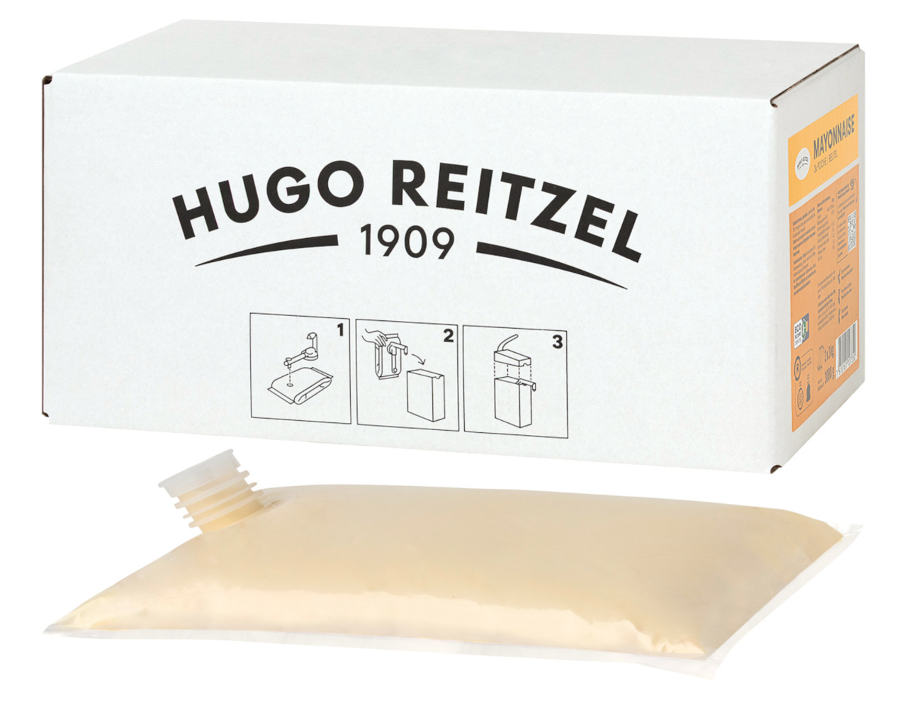 Mayonnaise, Hugo Reitzel, 3 x 3 kg