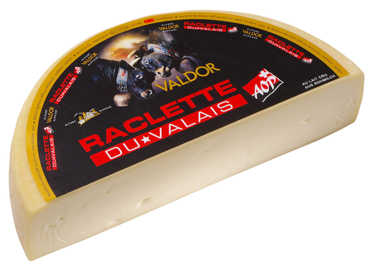 Raclette du Valais AOC Alpage, 1/2, Valdor, env. 2.5 kg