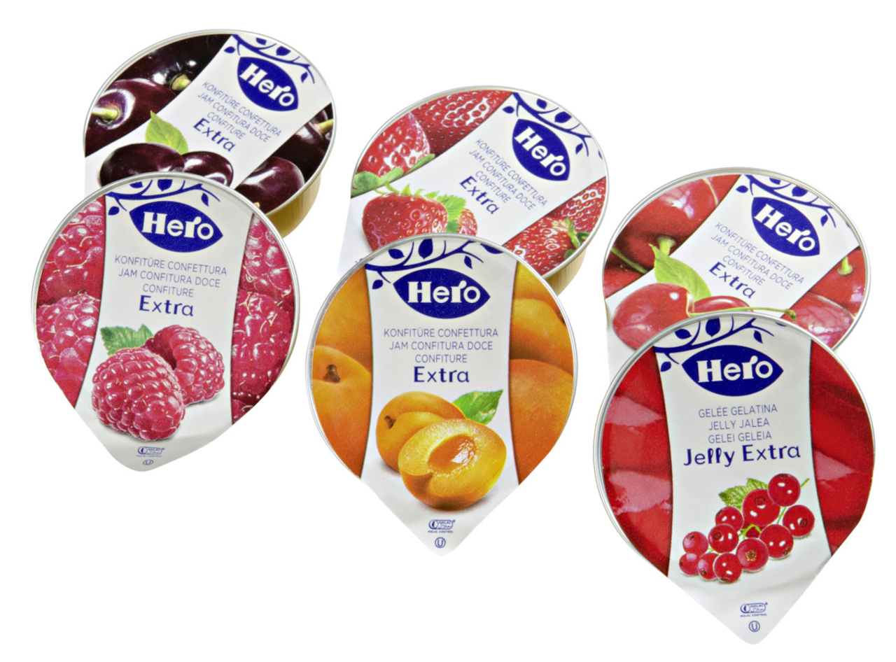 Confiture Extra En Portions Hero 6 X 20 X 25 G