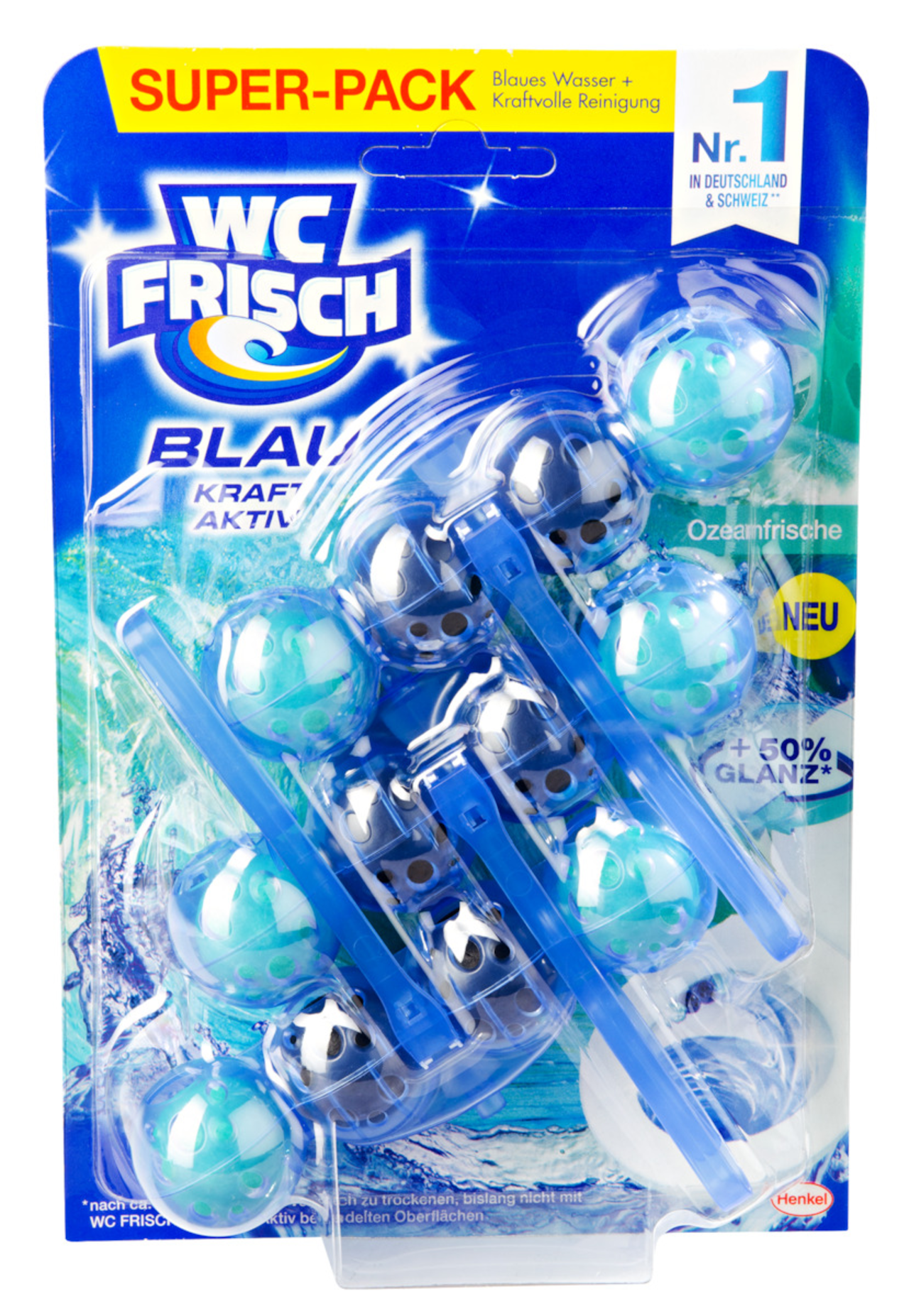 Bloc WC Liquide Fresh Océan CARREFOUR EXPERT (3 x 55 mL) main image 0