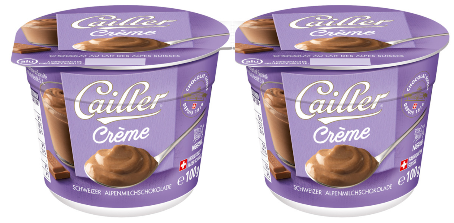 Crème dessert, Cailler, 2 x 100 g