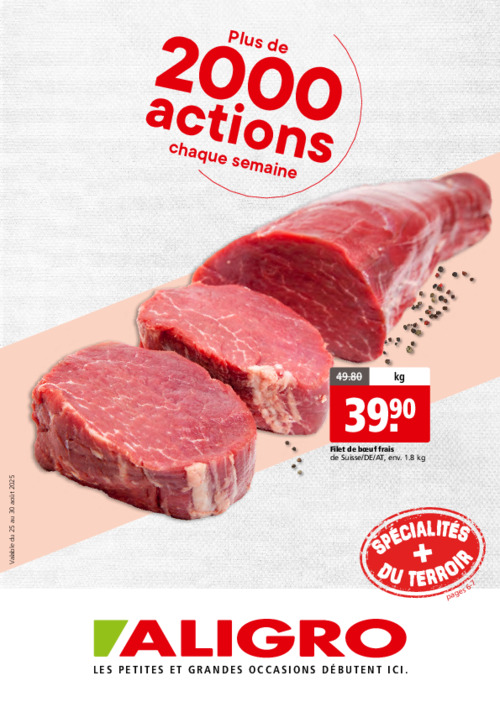 Terroir - Valable du 25 au 30 août 2025