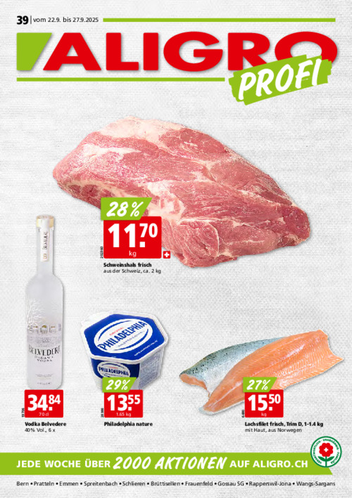 PROFI-Aktionen #37 – gültig vom 8. bis 13. September