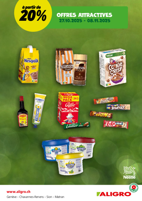 Offre Nestlé - jusqu'au 8 novembre 2025