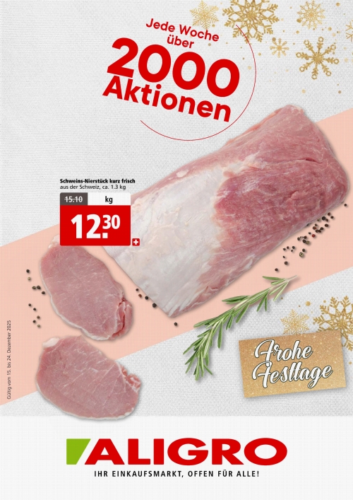 TM Frohe Festtage - vom 15. bis 24. Dezember