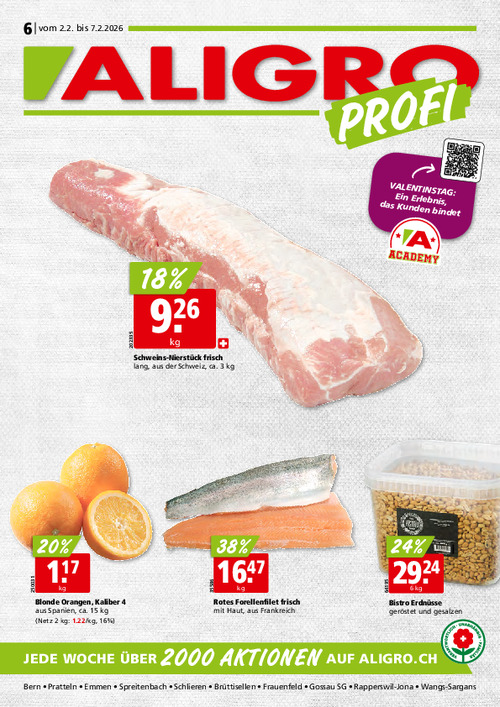 Actions PRO #06 – valables du 2 au 7 février