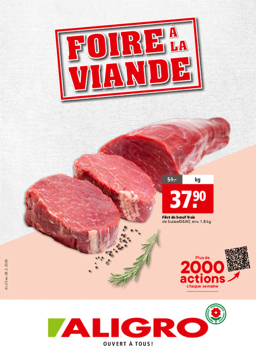 FOIRE À LA VIANDE - DU 23 AU 28 FÉVRIER