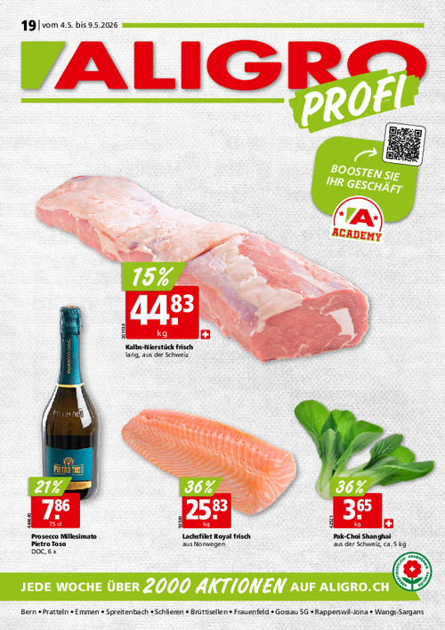 Actions PRO #19 – valables du 4 au 9 mai 2026