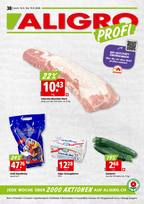Actions PRO #38 – valables du 14 au 19 septembre 2026