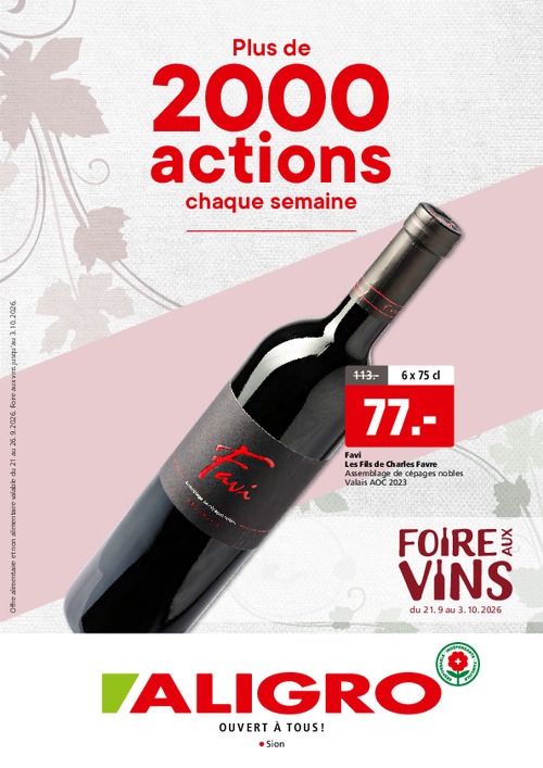 Foire aux vins #39-40 - VS